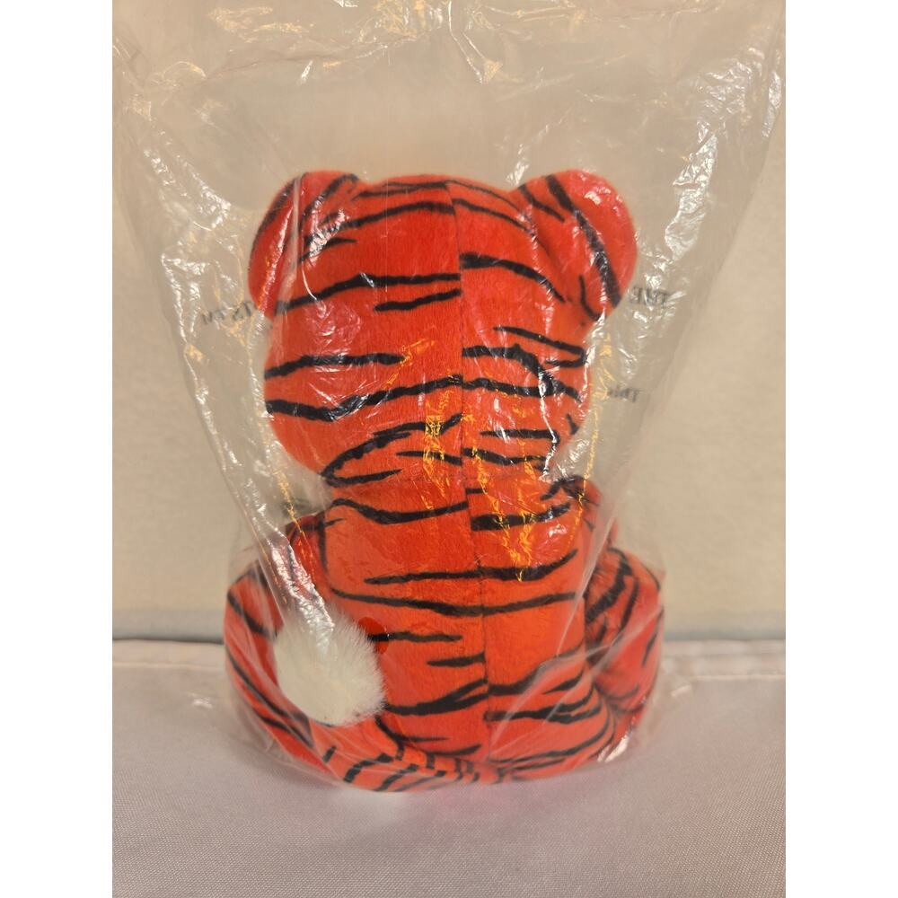 Vintage NWT Aubie The Tiger Bean Bag Retired Plush Collectible - Picture 3 of 11